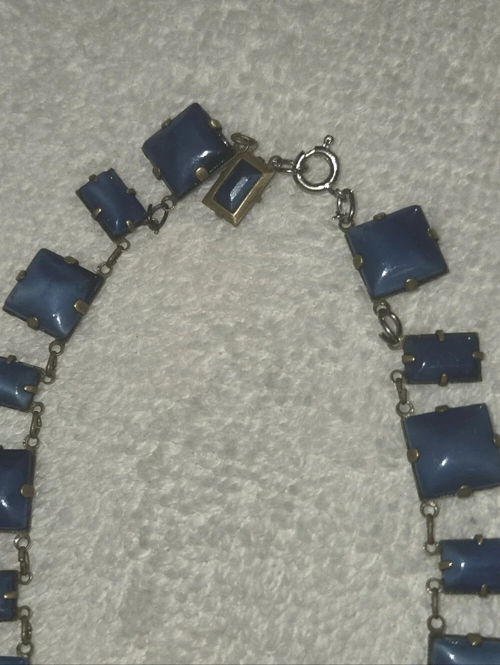Vintage Coro Moonglow Choker Length Necklace - Picture 2 of 5